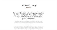 Desktop Screenshot of farmanigroup.com